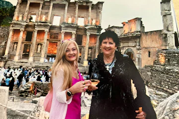 Sally & Janelle sail the Aegean with Windstar
