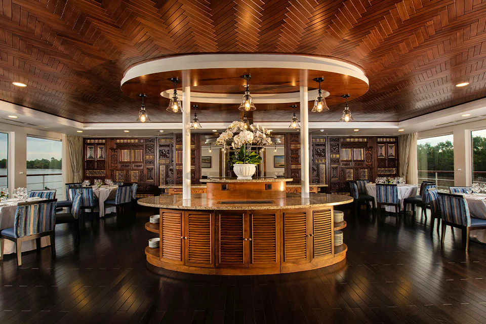 Dining on the Avalon Saigon