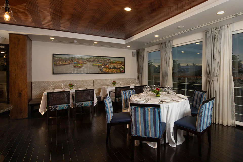 Dining on the Avalon Saigon