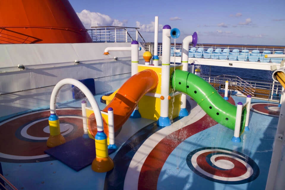 Kids activities on the Carnival Conquest