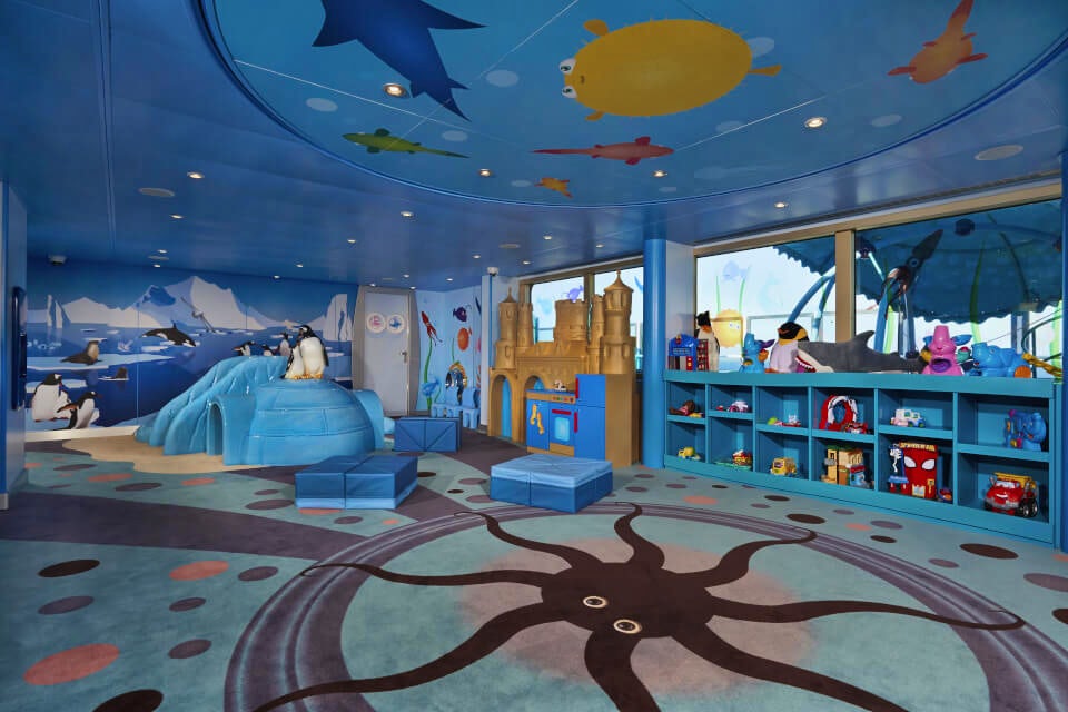 Kids activities on the Carnival Elation