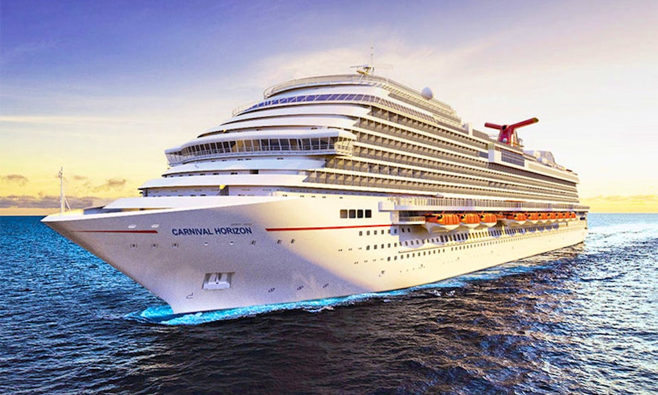 Carnival Horizon 8 nt cruise dep Miami 13 Mar 2027 from 1,331pp