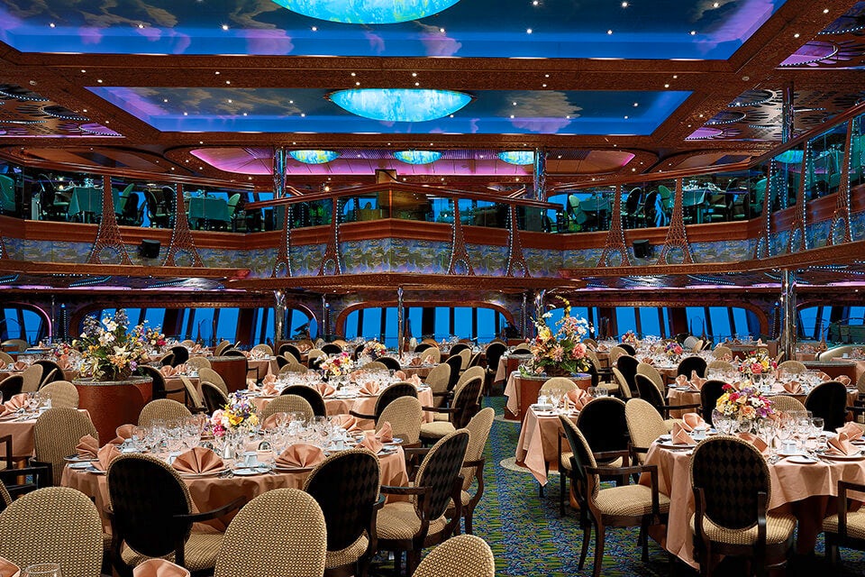 Dining on the Carnival Liberty