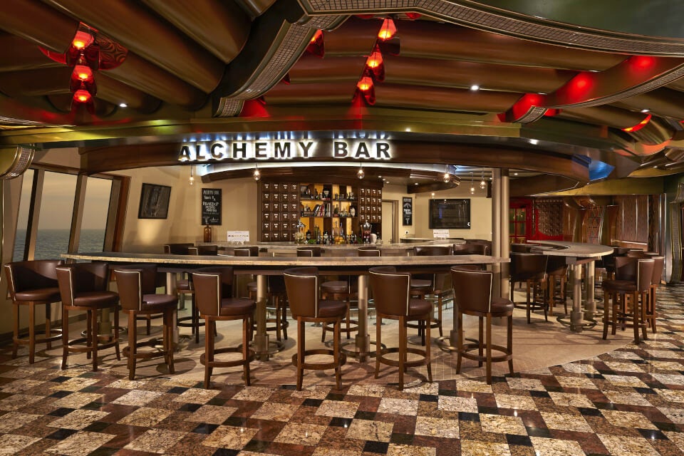 Bar on the Carnival Radiance