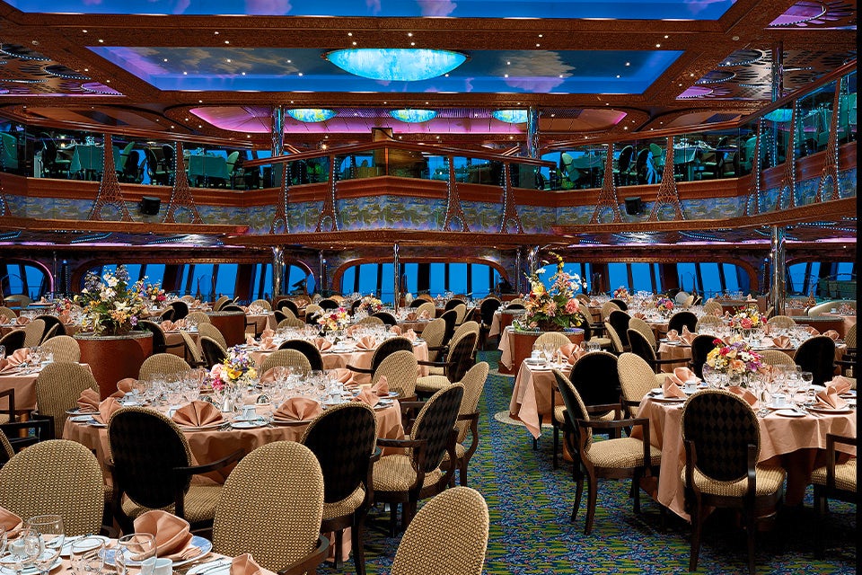 Dining on the Carnival Radiance