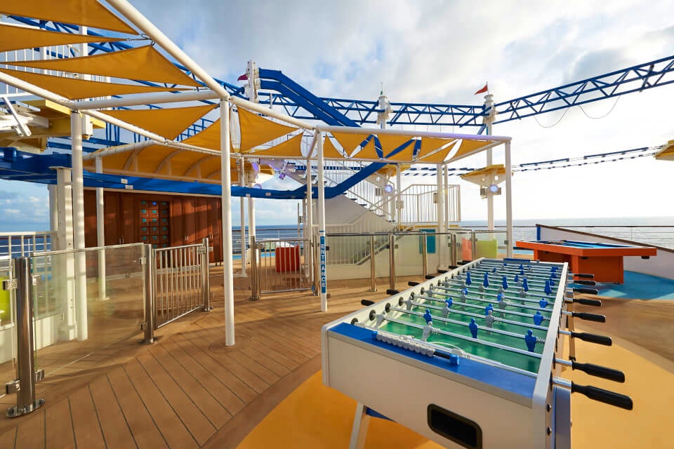 Activities on the Carnival Sunrise