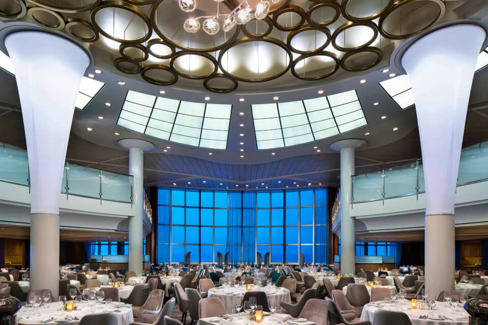 Dining on the Celebrity Infinity