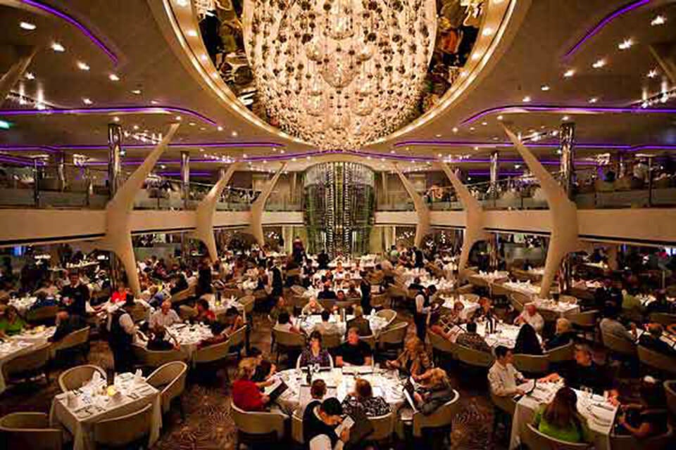 Dining on the Celebrity Solstice