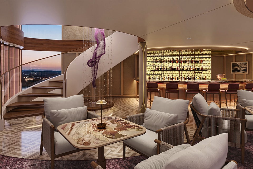 Bar on the Celebrity Compass