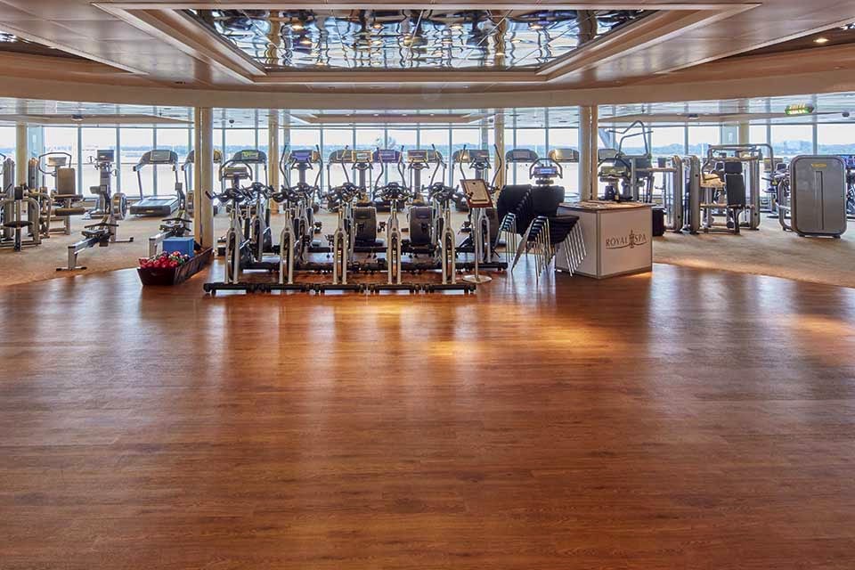 Fitness on the Queen Mary 2