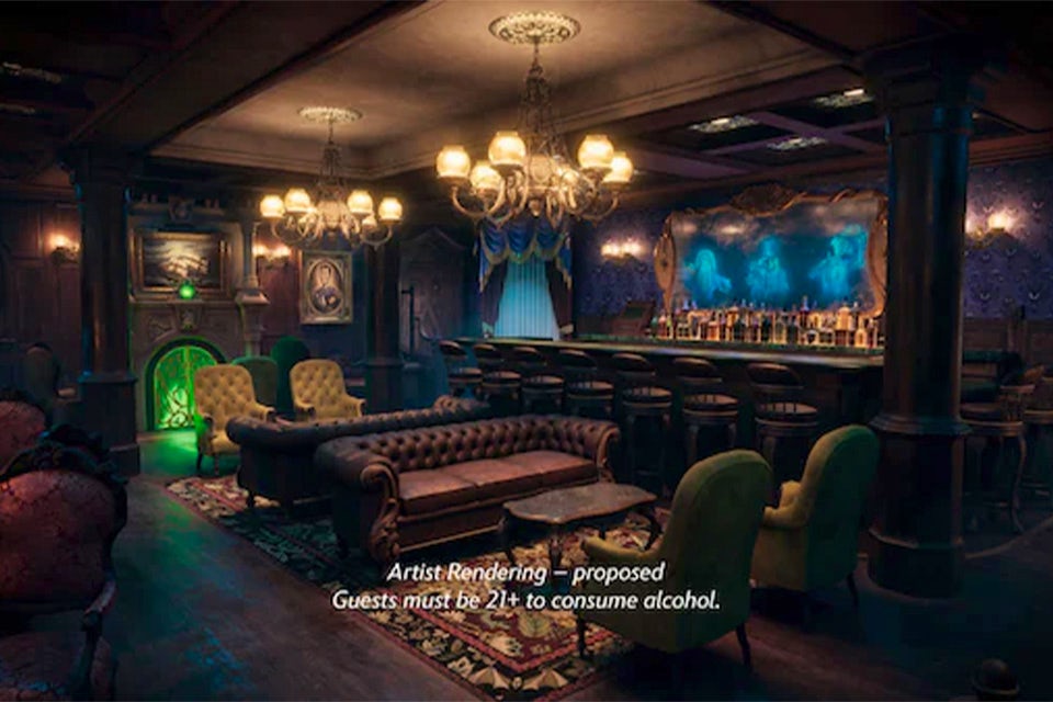 Bar on the Disney Destiny