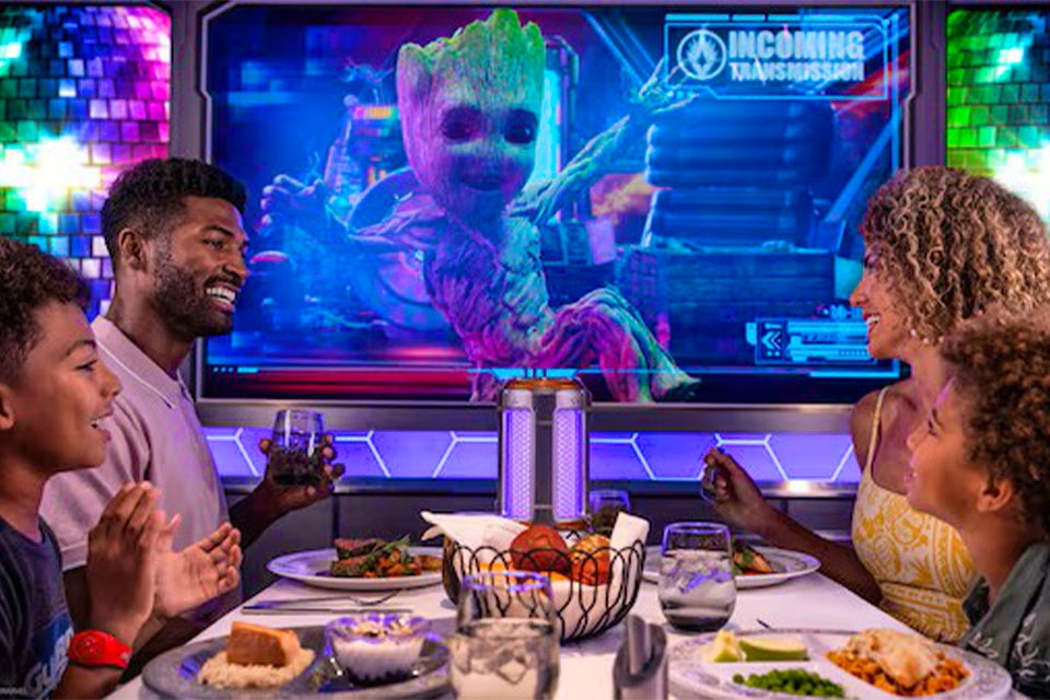 Dining on the Disney Destiny