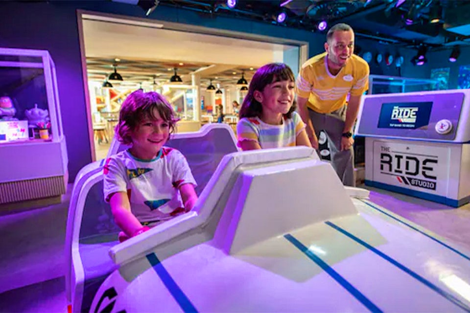 Kids activities on the Disney Destiny