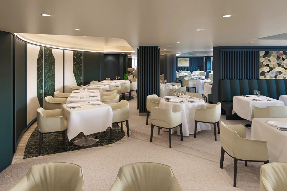Dining on the Explora IV