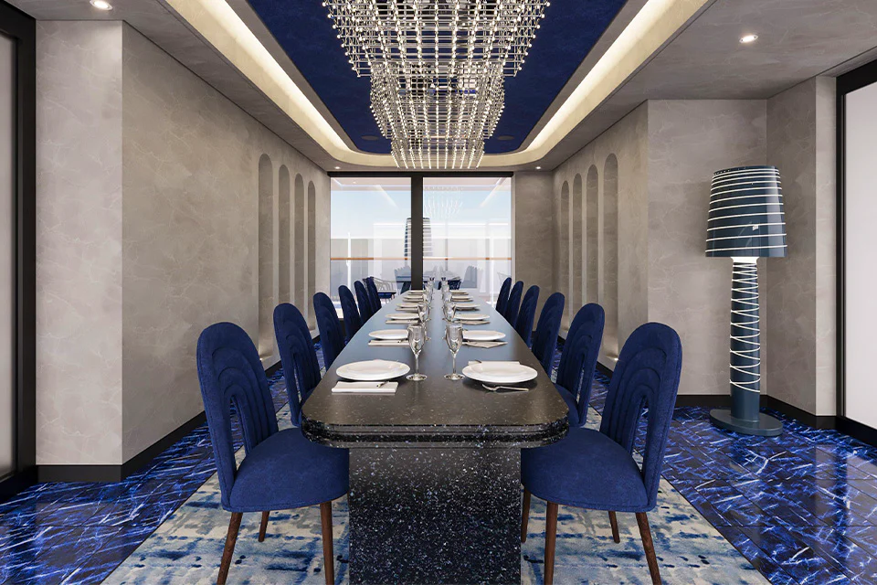 Dining on the Explora IV