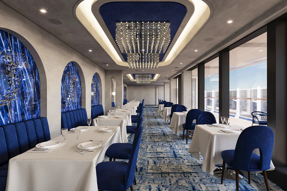 Dining on the Explora V