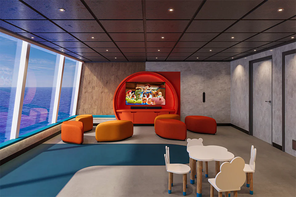 Kids activities on the Explora V