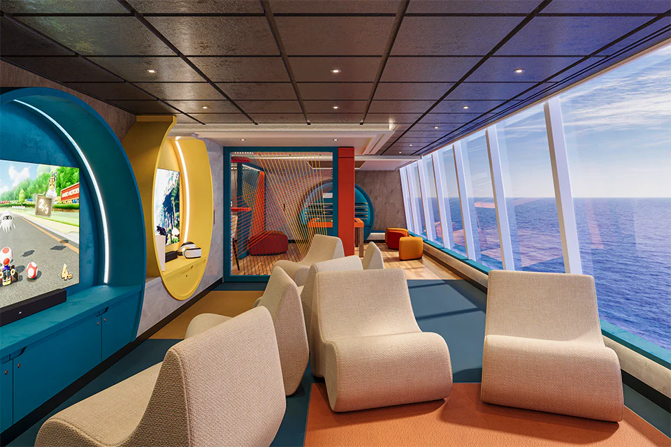 Kids activities on the Explora V