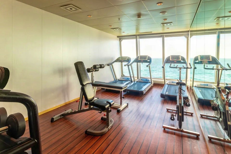 Fitness on the MS Maud
