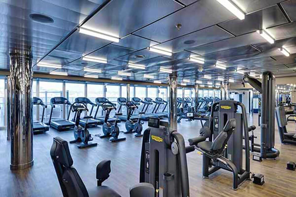Fitness on the MSC Seaview