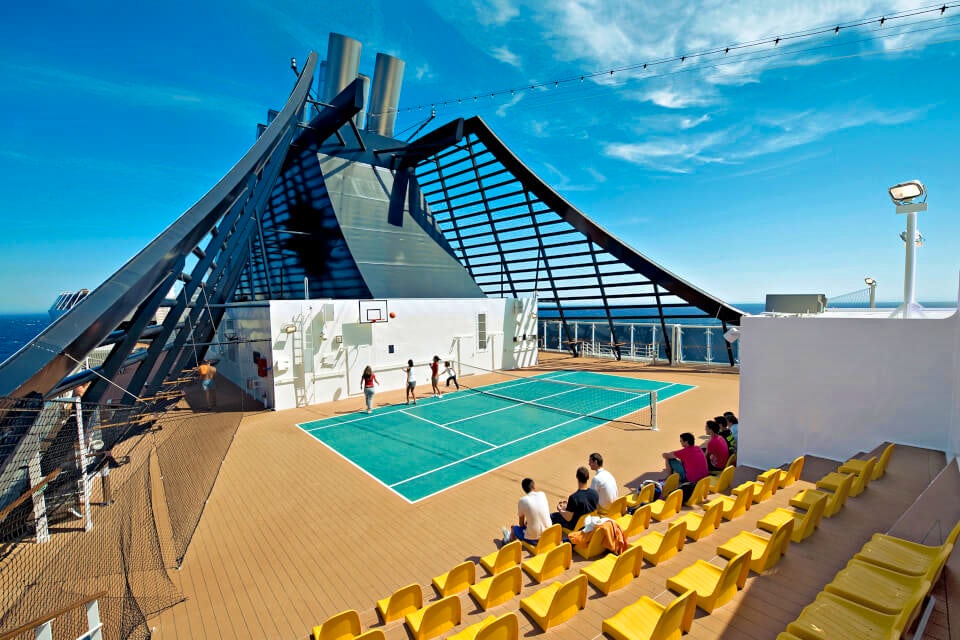 Fitness on the MSC Sinfonia