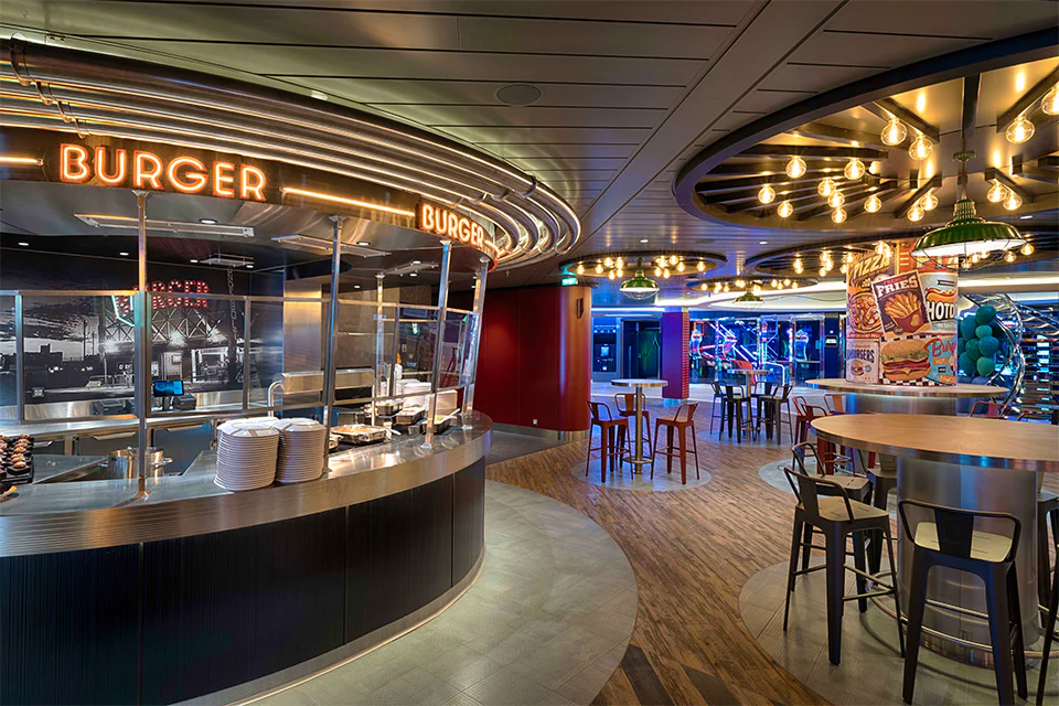 Dining on the MSC World Atlantic