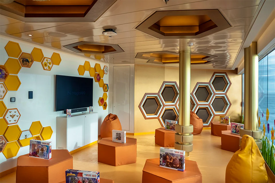 Kids activities on the MSC World Atlantic