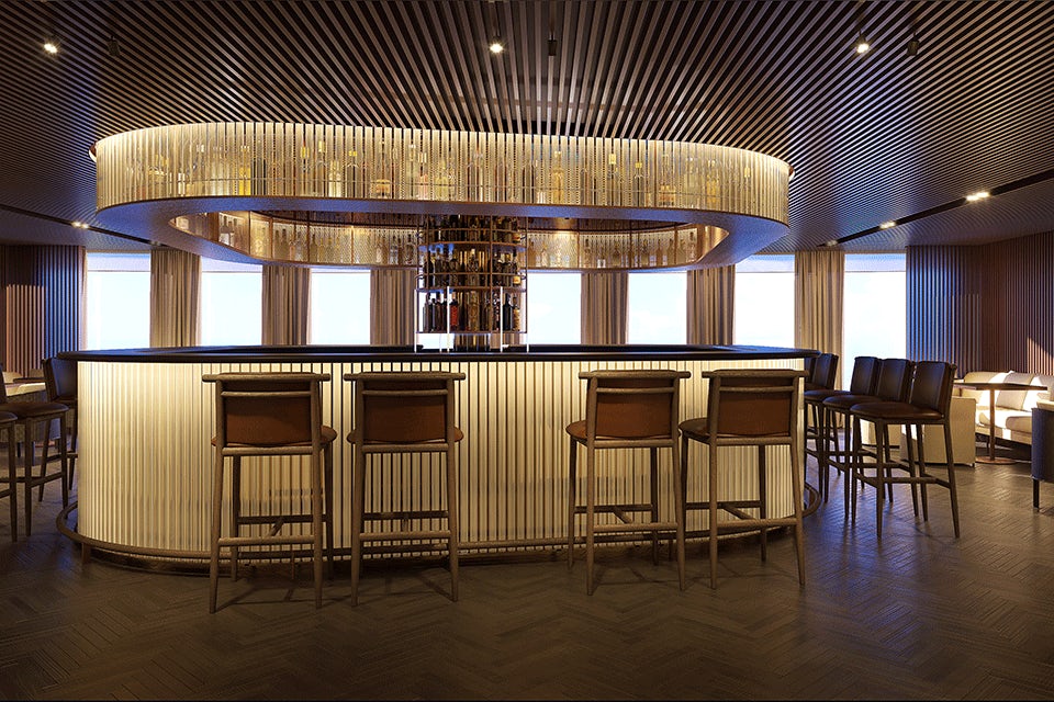 Bar on the Norwegian Prima