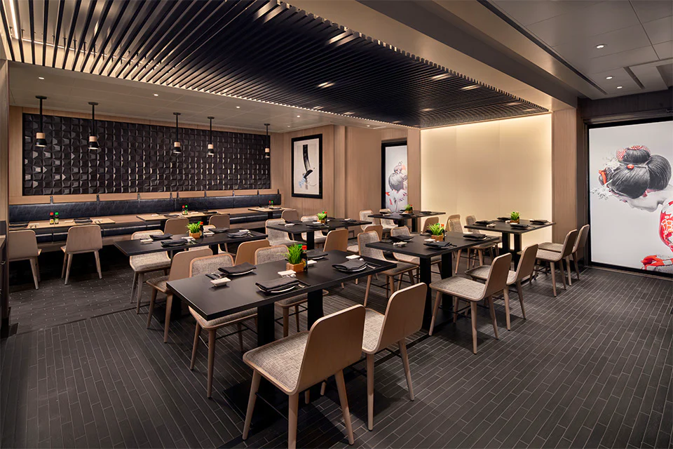 Dining on the Norwegian Spirit