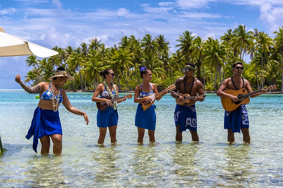 Entertainment on the Paul Gauguin