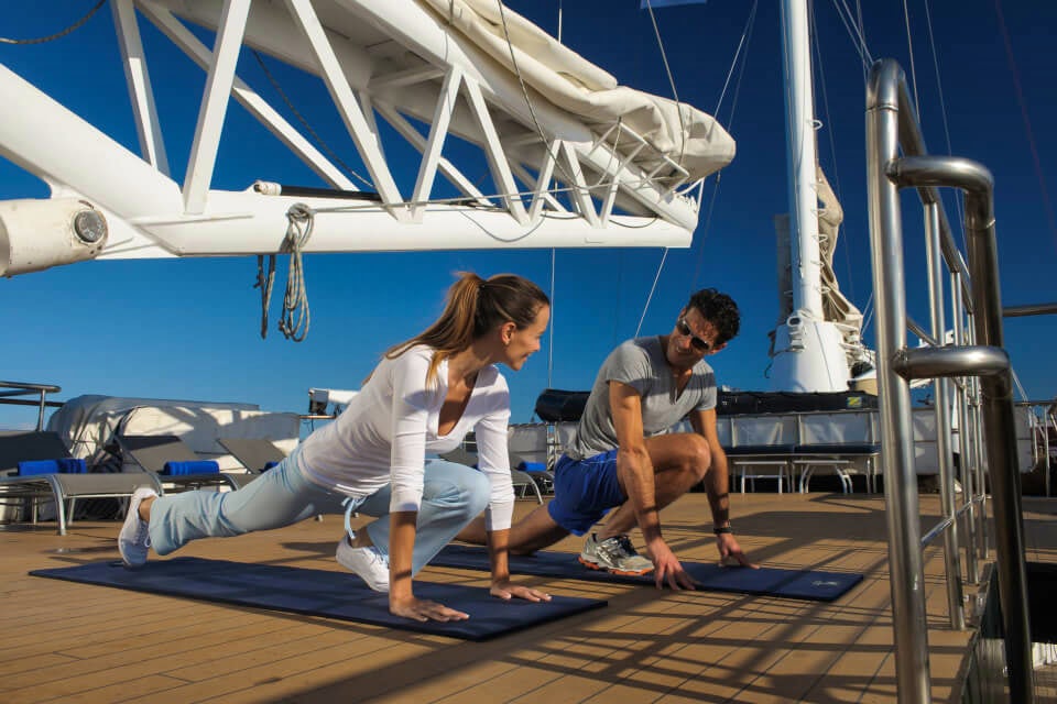 Fitness on the Le Ponant