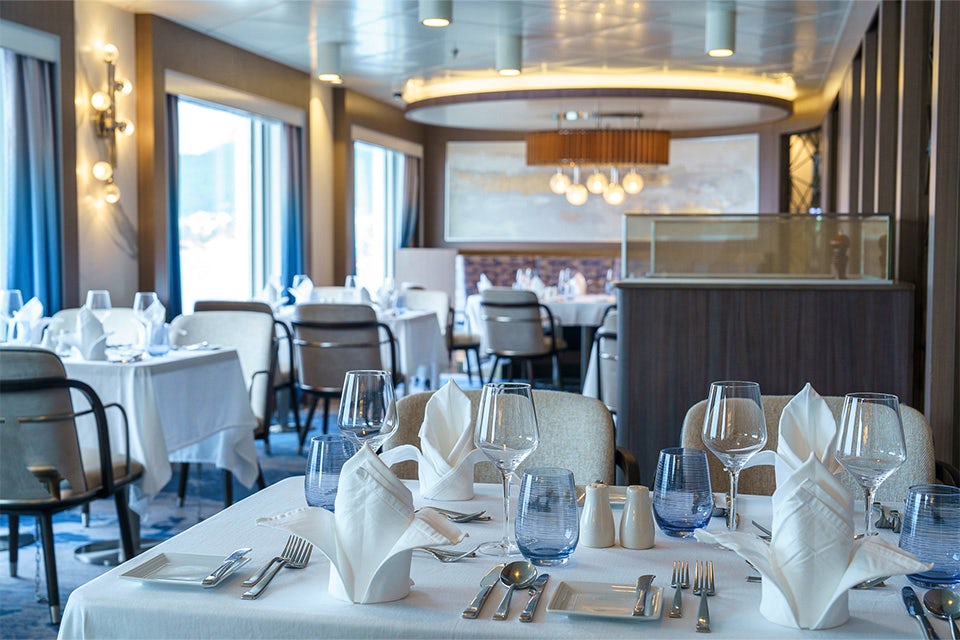 Dining on the Ocean Explorer
