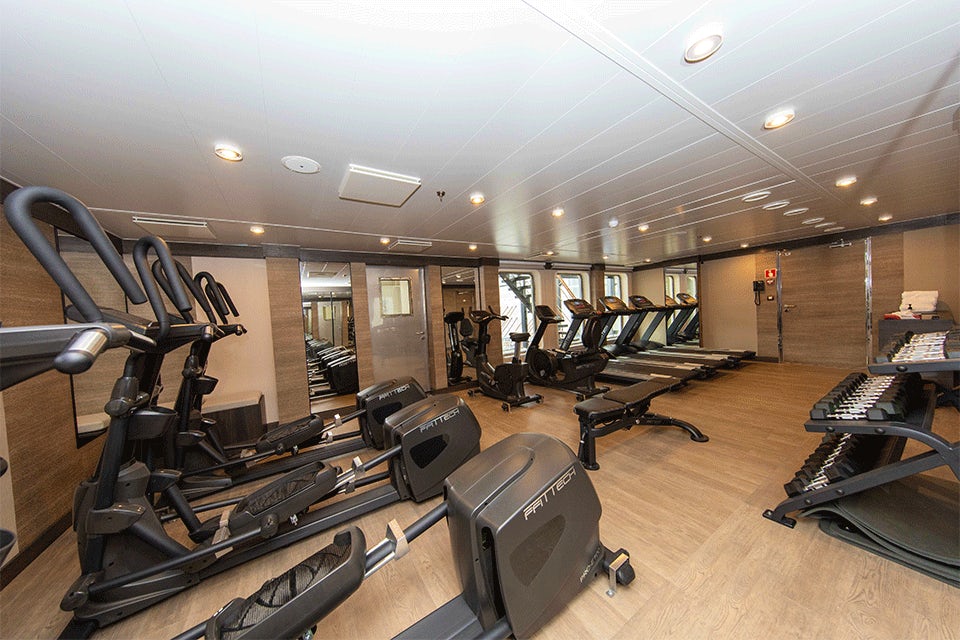 Fitness on the World Explorer