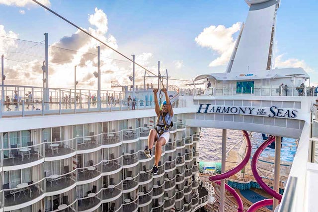 Harmony of the Seas 7 nt cruise dep Port Canaveral 5 Jun 2022 from $1,597pp