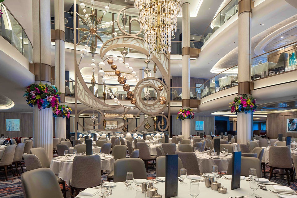 Dining on the Star of the Seas