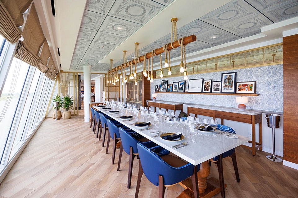 Dining on the Star of the Seas