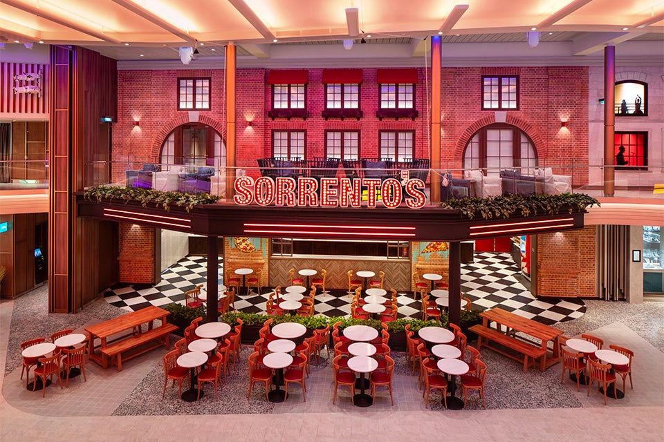 Dining on the Star of the Seas