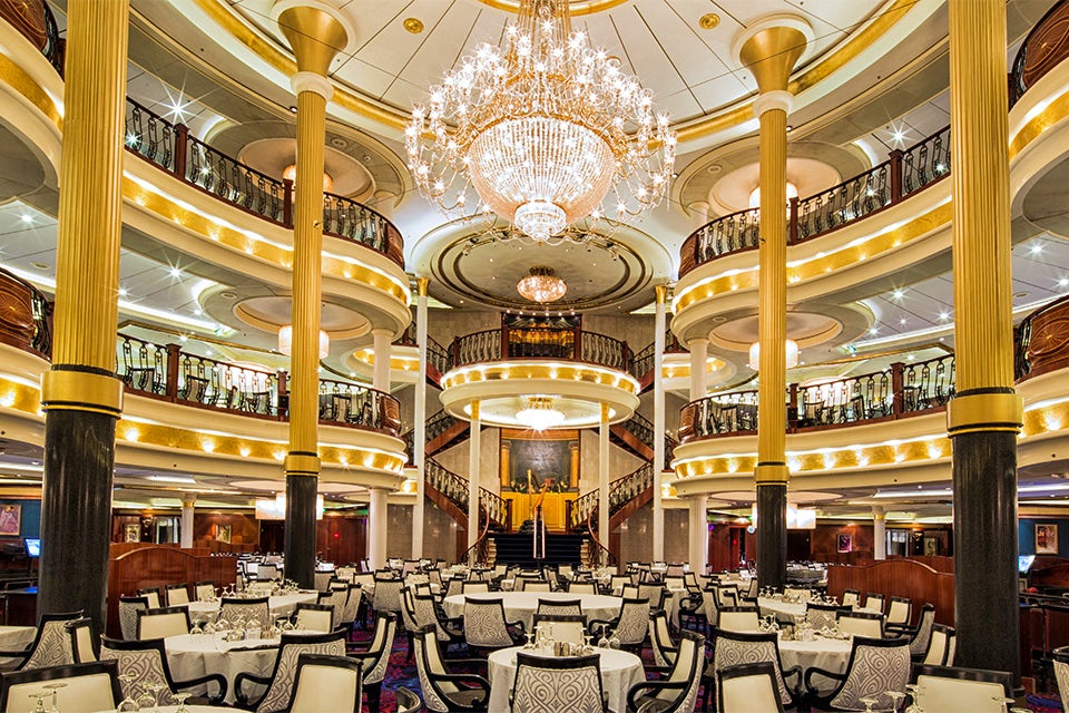 Dining on the Voyager of the Seas