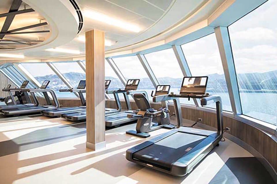Fitness on the Seven Seas Voyager