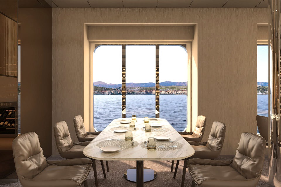 Dining on the Scenic Ikon