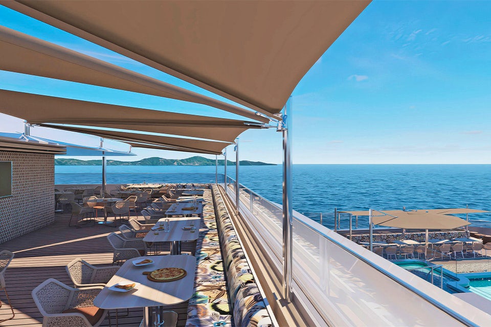 Dining on the Scenic Ikon