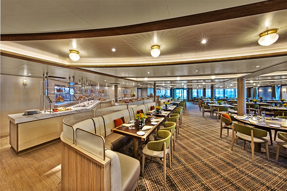 Dining on the Seabourn Pursuit