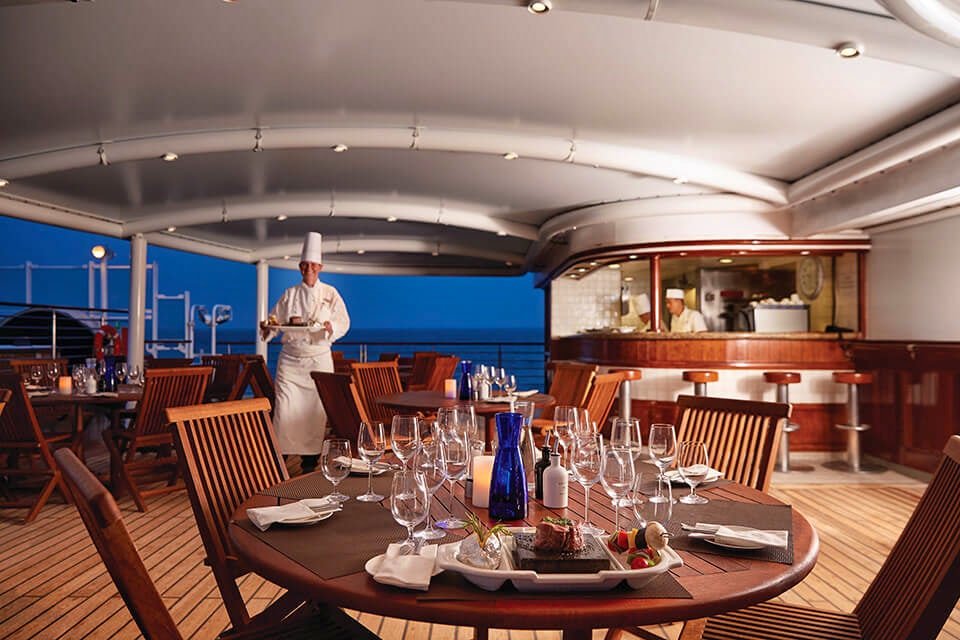 Dining on the Silver Explorer