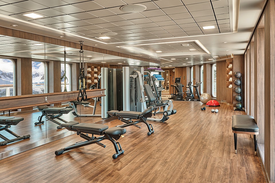 Fitness on the Silver Endeavour