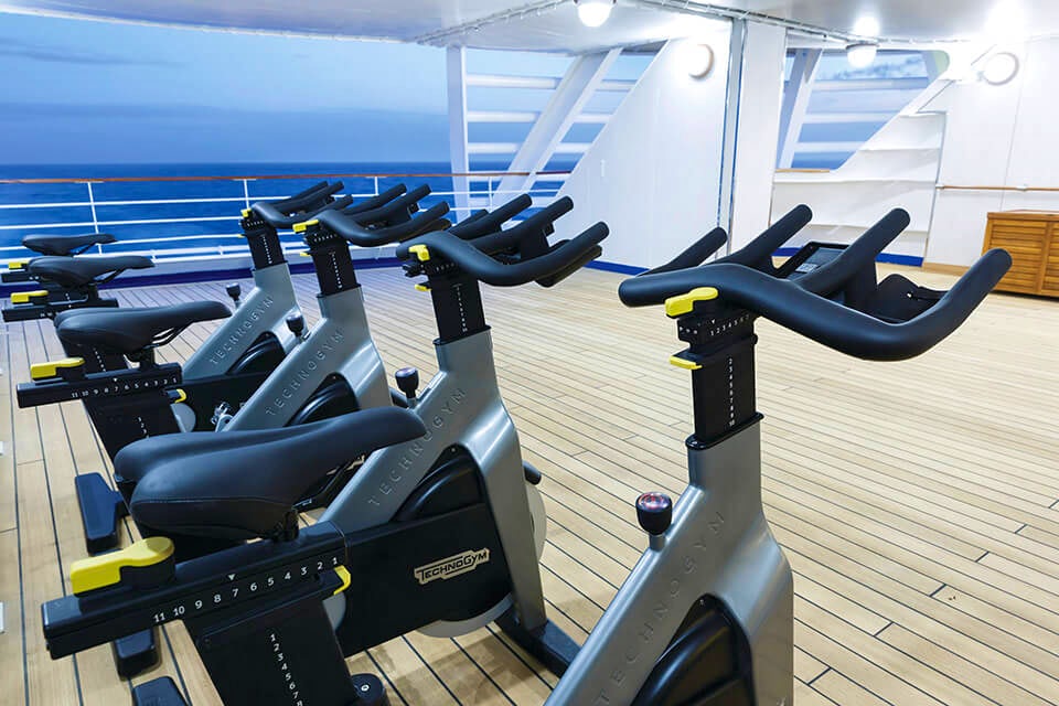 Fitness on the Silver Spirit