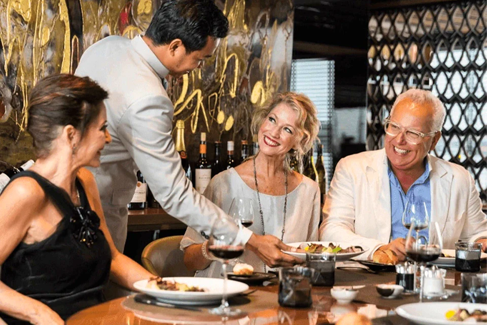Dining on the Scenic Spirit