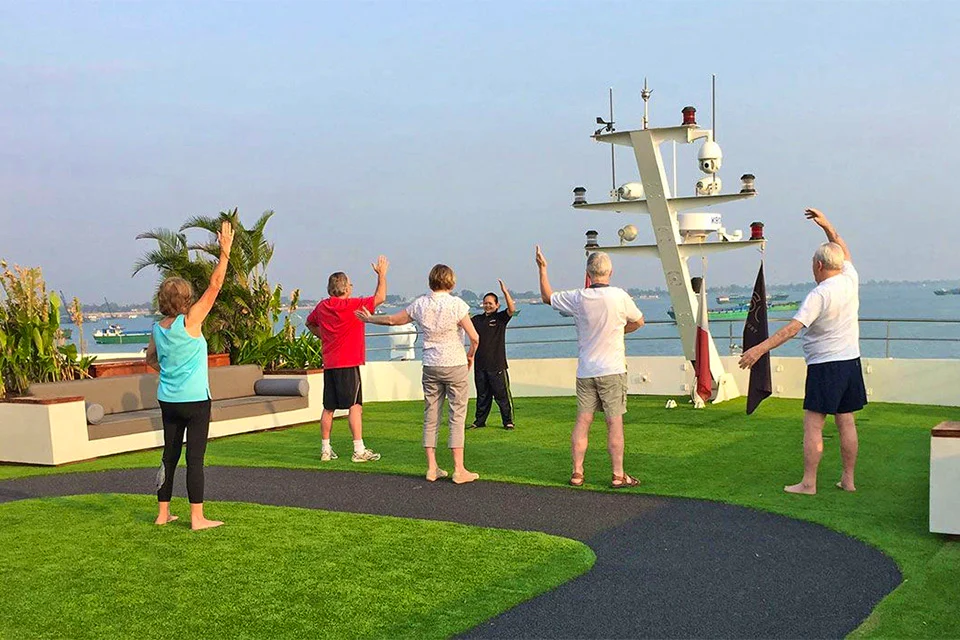 Fitness on the Scenic Spirit