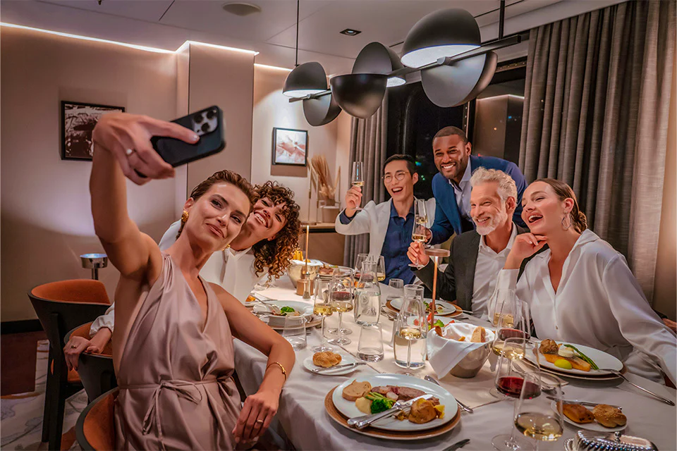 Dining on the SH Diana