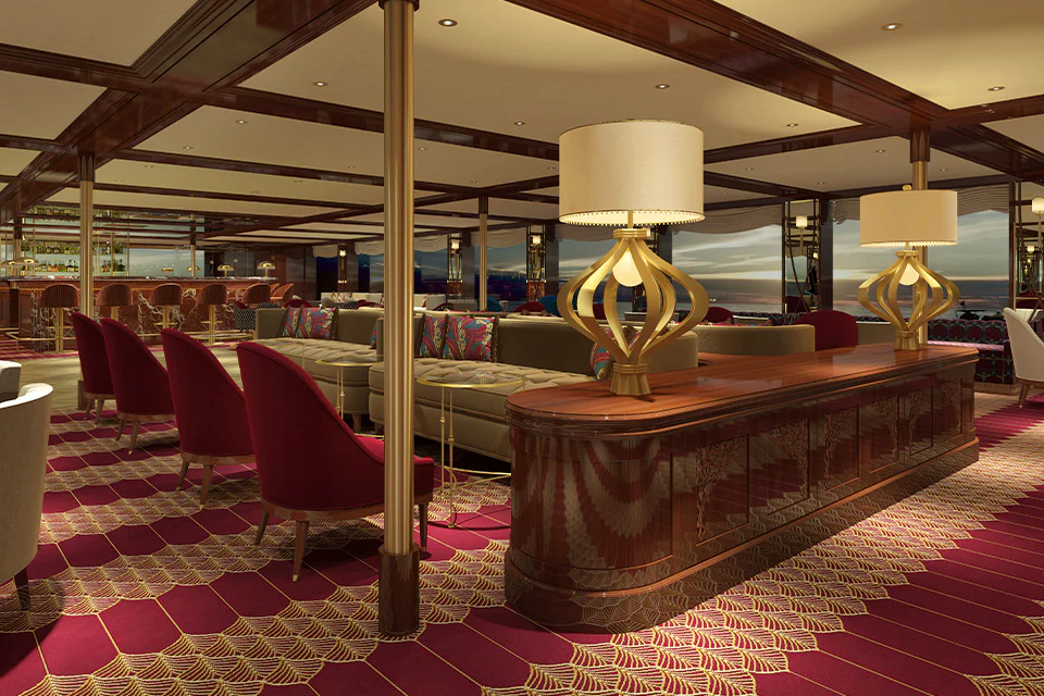 Bar on the S.S. Emilie