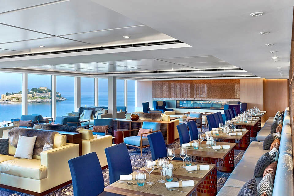 Dining on the Viking Sky